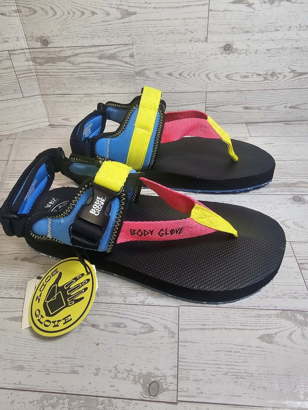 ZARA x Body Glove Colorful Sport Sandals EU 36–39 US 6–8.5 Adjustable Beach Thon